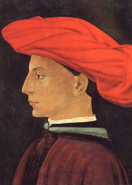 MASACCIO (San Giovanni Valdarno 1401 - Roma 1428), Ritratto di giovane 1423-1425; Boston, Isabella Stewart Gardner Museum 