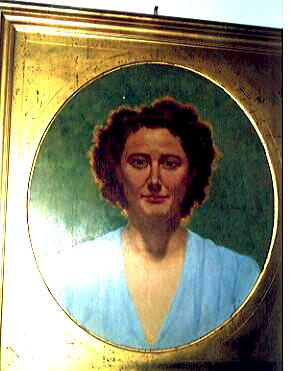 l'Avv. Giuliana Carmignani, da un suo ritratto conservato in villa a Collesalvetti